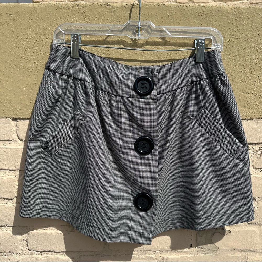 Y2K Preppy Adjustable Mini Skirt